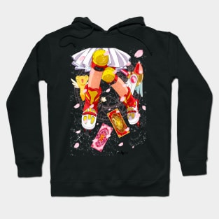 sakura card captor patines Hoodie